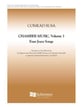 Chamber Music Volume 3: Four Joyce Songs SATB choral sheet music cover